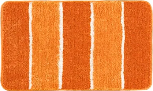 REDBEST Badematte orange Größe 60x100 cm von REDBEST
