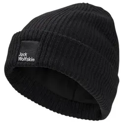 Jack Wolfskin Pergamon Beanie schwarz – M von Jack Wolfskin