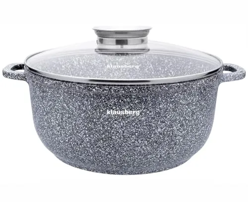 Topf mit Marmorbeschichtung Kochtopf Töpf GARNEK MARMUROWY (Ø26cm)