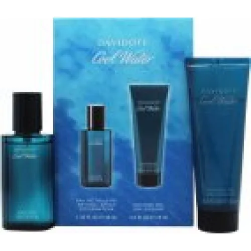 Davidoff Cool Water Geschenkset 40ml EDT + 75ml Duschgel - Erfrischendes Davidoff Cool Water Geschenkset mit 40ml Eau de Toilette und 75ml Duschgel. Ideal für den modernen Mann, der einen kraftvollen Duft und Pflege schätzt.