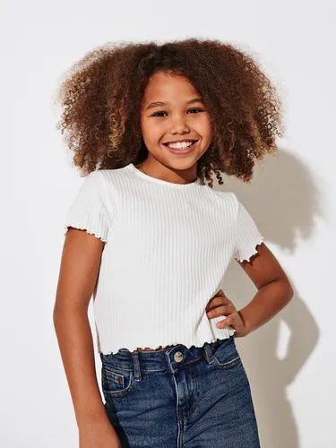 KIDS ONLY Shirt in Weiß, Größe 122/128, Kinder