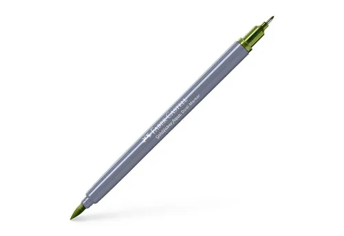 Faber-Castell Malstift Faber Castell Aqua Dual Marker Gofa 0,4 mm chromoxydgrün st.