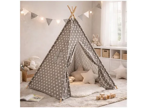 HTI-Line Spielzelt Kinderzimmerzelt Tipi Stars