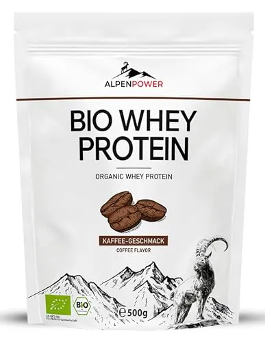 AlpenPower BIO WHEY Protein Kaffee 500 g