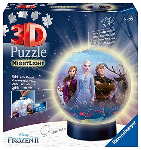 Puzzle - Nachtlicht Frozen 2 Die Eiskönigin