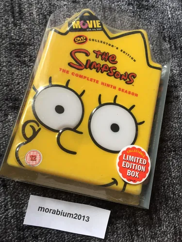 THE SIMPSONS - SEASON 9 - DVD - nur englischer Ton ! - Limited Edition