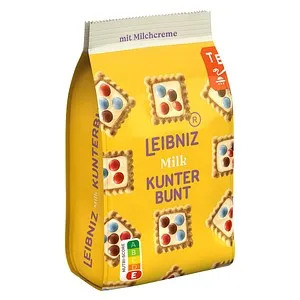LEIBNIZ Kunterbunt Milk Kekse 125,0 g, 1 St.
