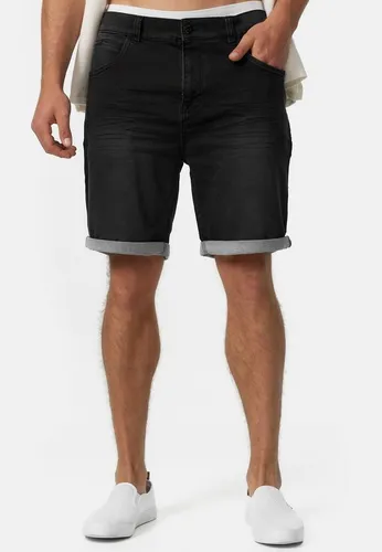 Indicode Jeansshorts Lonar - Herren-Shorts aus 80% Baumwolle, luftig leicht und ideal für warme Tage. Perfekt für entspannte Freizeitlooks.
