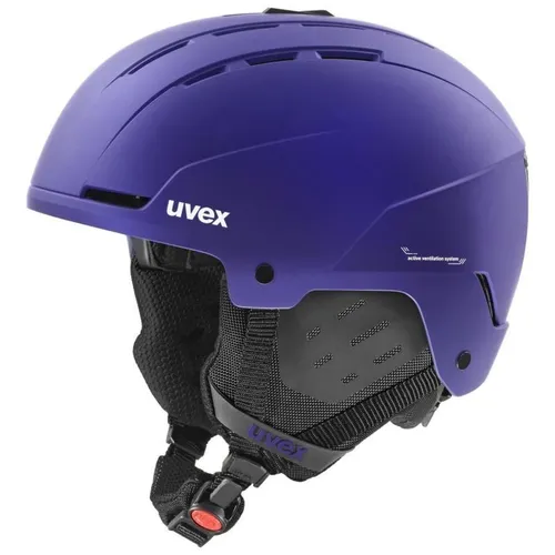 Uvex Stance purple bash matt 51-55 cm von Uvex Ski Helmets