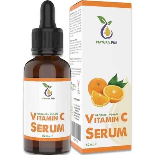 Vitamin C Serum BIO mit Hyaluronsäure 50ml, vegan