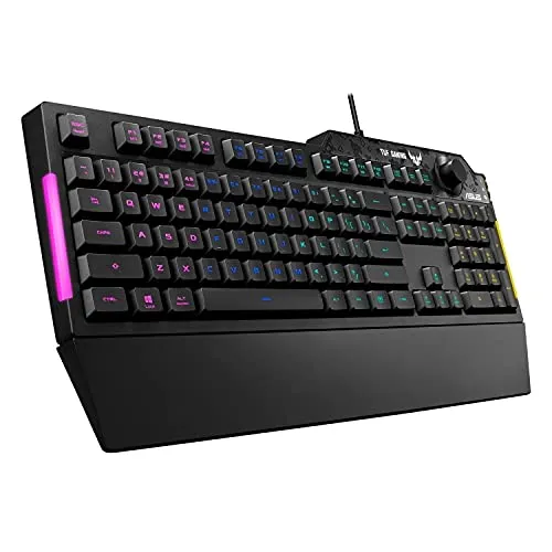 ASUS TUF Gaming K1 RGB tastiera USB Nero (ASUS TUF Gaming K1 Keyboard