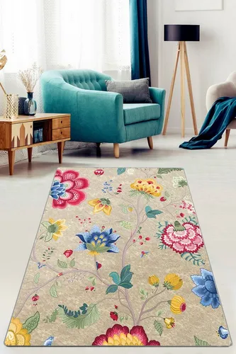 Wetterfester Teppich 100% Polyester 100 x 160 cm L2158