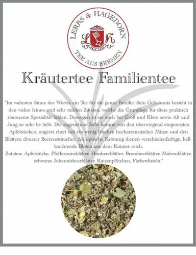 Kräutertee Familientee 1 kg