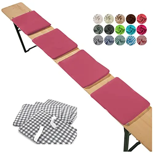 Sitzpolster Pink von Heimtexland