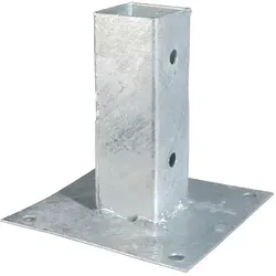 Alberts Aufschraubhülse 61 x 61 / 150 / 150 x 150 mm Feuerverzinkt