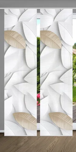 Schiebegardine HOME IN GREEN 