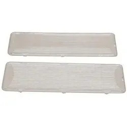 Ersatzteil - 2er Set Lampenabdeckung, original - Bosch siemens, neff, viva, gaggenau, balay, constructa