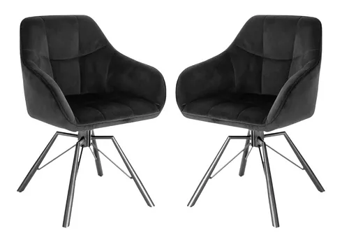 Küchen- und Esszimmerstühle Schwarz von WOLTU