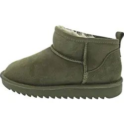 Ara ALASKA 1229944-05 (42/ARMY GREEN) - Wanderschuhe mit flexiblem, rutschhemmendem Profil und Lammfellfutter für hohen Tragekomfort – die trendigen Boots für kalte Wintertage!