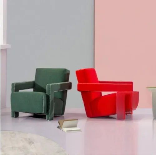 Designer Sessel 1 Sitzer Rot - Moderner 1-Sitzer Sessel in Rot, ideal für das Wohnzimmer. Mit hochwertiger Polsterung und robustem Holzgestell bietet er Komfort und Stil ohne Montageaufwand.