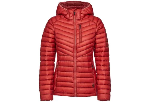 Black Diamond W APPROACH DOWN HOODY Jacke - Leichte Damenjacke für alpine Abenteuer, mit atmungsaktiver GTT-Beschichtung und 800er Gänsedaune für optimale Wärme und Packbarkeit. Ideal für wechselhaftes Wetter und anspruchsvolle Bedingungen.