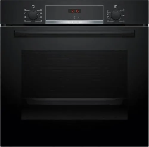 Bosch HBA553BA3F, Serie 4, Backofen, Einbaugerät, Schwarz
