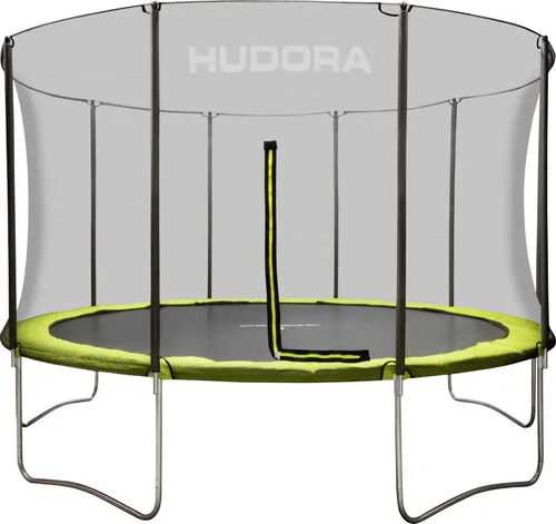 Hudora Fabulous Trampolin 400 V mit Sicherheitsnetz in grün von HUDORA