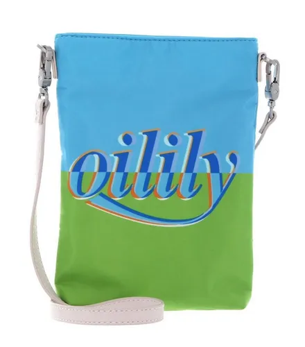 Oilily Umhängetasche XS – Stilvoll und Praktisch - Kompakte Oilily Umhängetasche in Aquarius (hellblau/grün/orange) mit wasserabweisendem Material und abnehmbarem Schulterriemen. Ideal für den täglichen Gebrauch und stilvolle Aufbewahrung.