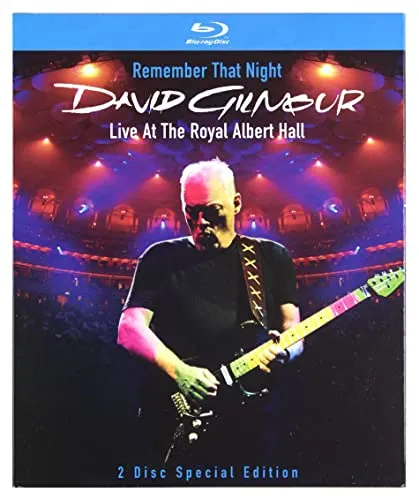 David Gilmour - Remember That Night: Live At The Royal Albert Hall [Blu-ray] [Special Edition] - Musikfilm mit Live-Performance von David Gilmour, enthält exklusive Special Features und ist ideal für Fans von Live-Konzerten.
