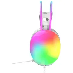 INCA Gaming Headset IGK-X8Y - 7.1 Surround Sound, USB, RGB-LED, türkis - Headset für Gamer mit 7.1 Surround Sound für ein immersives Klangerlebnis und anpassbarer RGB-LED-Beleuchtung für Stil und Atmosphäre.