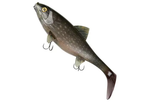 Fox Rage Giant Replicant Wobble 35cm - Ultra Realistischer Hechtköder - Der Fox Rage Giant Replicant Gummifisch (35cm, 443g) ist ideal für Großhecht. Mit seinem tollen Schwimmverhalten und stabilen Haken sorgt er für erfolgreiche Angeltage. Perfekt zum Schleppangeln vom Boot!