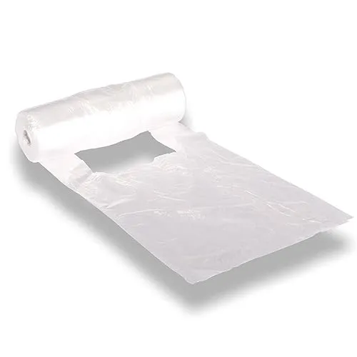 Wertpack Knotenbeutel, HDPE, transparent, Rolle, ca. 3 kg, 220 + 120 x 400 mm, 5000 Stück
