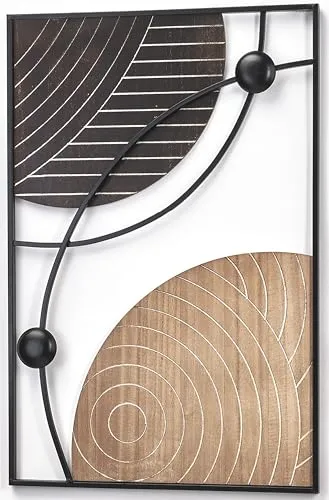 Kobolo Metallbild Wanddeko FENGARI von Kobolo