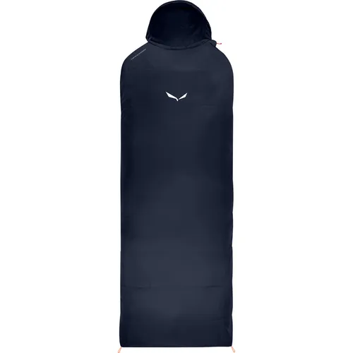 Salewa Micro II 650 Quattro Schlafsack - Blau - Synthetikschlafsäcke mit robuster Ripstop-Oberfläche und PFC-freiem DWR-Finish. Ideal für warme Nächte bis +12 °C, leicht und komprimierbar für unterwegs.