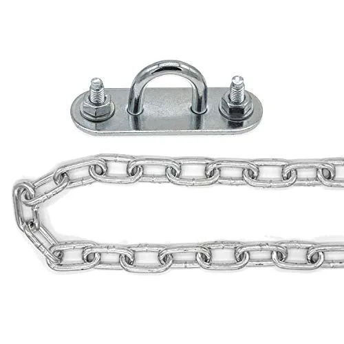 AMANKA 230kg Hängesessel Kette mit Deckenhaken - 100cm Aufhängung für Boxsack Schaukel Hängematte