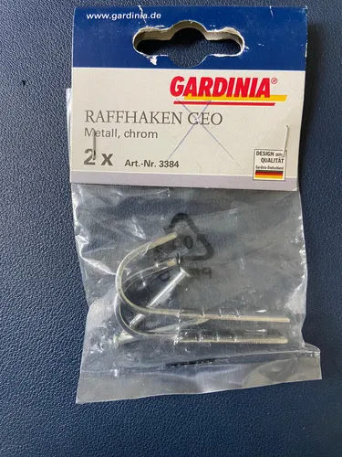 Gardinia Raffhaken GEO crom