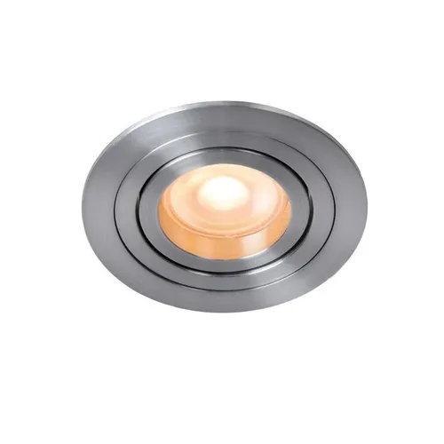Einbaustrahler Aluminium Chrom Wohnzimmer Bad GU10 Ø9 cm Deckenspot Schlafzimmer