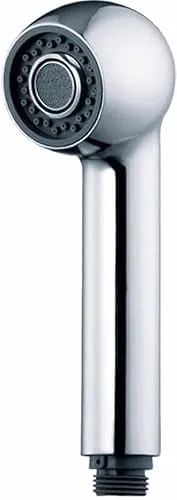 Beelee F103-CP Bad Küchenarmatur Ausziehbarer Sprühkopf Universal-Ersatzteil, 2 Strahlarten Geschirrbrause Ersatzhandbrause, Chrom poliert