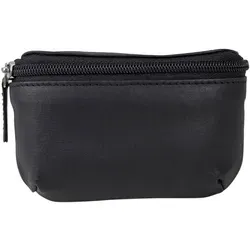 LEAS Kleine Gürtelbörse Echt-Leder, schwarz Travel-Line
