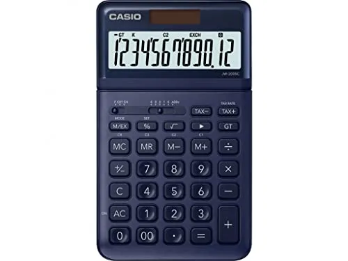 CASIO JW-200SC Tischrechner in blau von CASIO