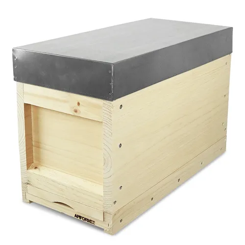 APIFORMERS Zander Ablegerkasten - Nachhaltig aus Weymouthskiefer - Kästen & Zubehör - Hochwertiger Ablegerkasten für Bienen mit 5 Waben aus unbehandelter Weymouthskiefer, langlebig und stabil. Ideal für nachhaltige Imkerei.