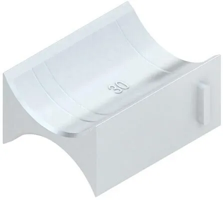 Niedax DW 30 Doppelwanne, für Kabeldurchmesser 30 mm, Länge 40 mm