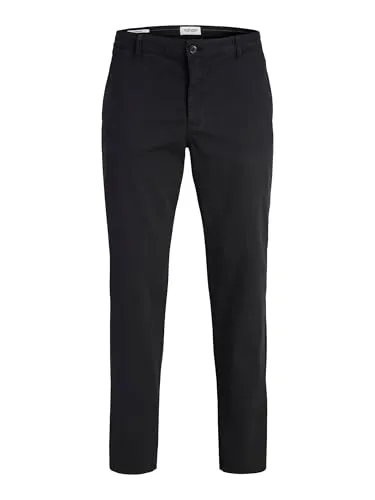 Jack & Jones Chinohose JPSTOLLIE VANCE CHINO NOOS schwarz 31 - Modische Chinohose aus 97% Baumwolle mit Stretchanteil für optimalen Tragekomfort. Pflegeleicht und ideal für den Alltag.