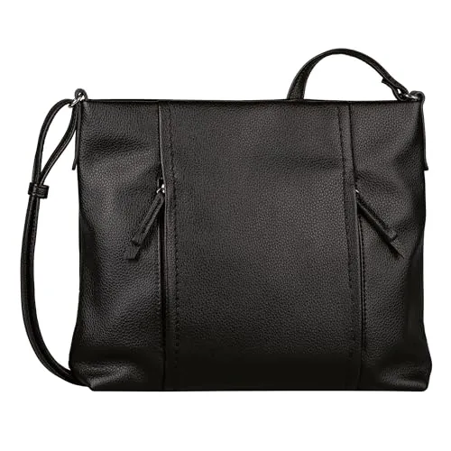 TOM TAILOR Beca Damen Hobo Bag - Stilvolle Schultertasche in Schwarz - Damen-Schultertasche in hochwertigem Kunstleder, mit flexiblem Tragekomfort und praktischem Innenlayout für den täglichen Gebrauch.