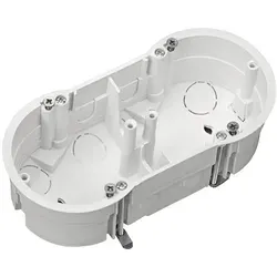 Schalterdose Unterputzdose Dose Einbaudose 60mm 13.70 PKw-2 doppel E-P 3555