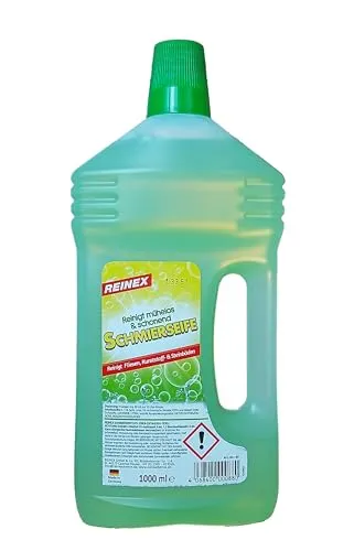 SCHMIERSEIFE 1000ml flüssig Universalreiniger Waschmittel Konzentrat Fliesen Steinboden Reiniger 80