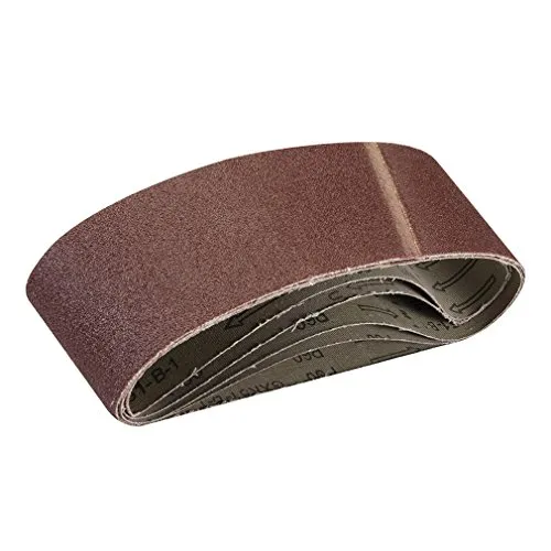 Silverline 308931 Schleifbänder, 75 x 533 mm, 5er-Pckg. 60er-Körnung