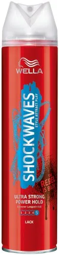 Wella Shockwaves Ultrastrong Power Hold Haarlack 250 ml