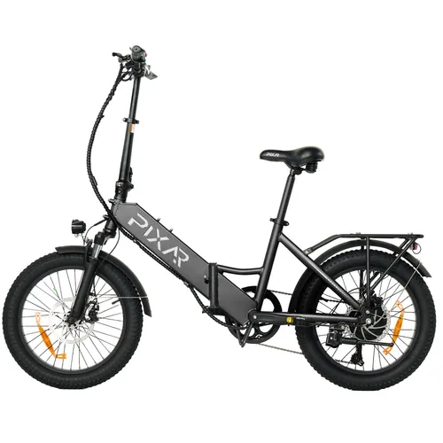 E-Bike Wind 20''× 3'' Zoll Fat Tire Elektrofahrrad, 500Wh 48V Akku Heckmotor, 500 Wh, Kompaktes Elektroroller mit 250W Motor und bis zu 70 km Reichwei