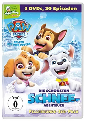 Paw Patrol - Die schönsten Schnee-Abenteuer (3er Pack) [3 DVDs]
